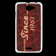 Coque HTC Desire 516 Since crane rouge 1951