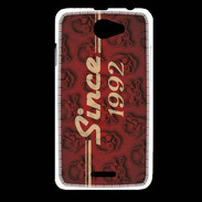 Coque HTC Desire 516 Since crane rouge 1992