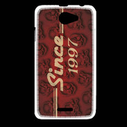 Coque HTC Desire 516 Since crane rouge 1997