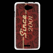 Coque HTC Desire 516 Since crane rouge 2001