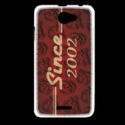 Coque HTC Desire 516 Since crane rouge 2002