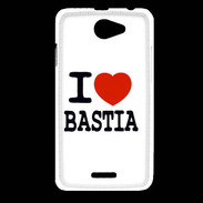 Coque HTC Desire 516 I love Bastia