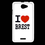 Coque HTC Desire 516 I love Brest