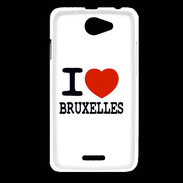 Coque HTC Desire 516 I love Bruxelles