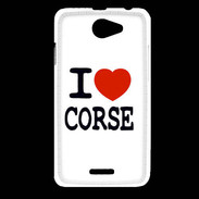 Coque HTC Desire 516 I love Corse