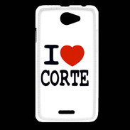 Coque HTC Desire 516 I love Corte
