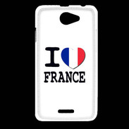Coque HTC Desire 516 I love France 2