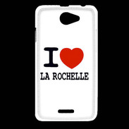 Coque HTC Desire 516 I love La Rochelle