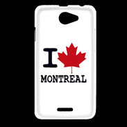 Coque HTC Desire 516 I love Montreal 2