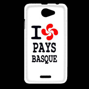 Coque HTC Desire 516 I love Pays Basque 2