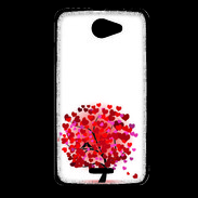 Coque HTC Desire 516 Arbre coeurs