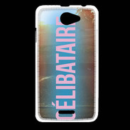 Coque HTC Desire 516 Célibataire rose ZG