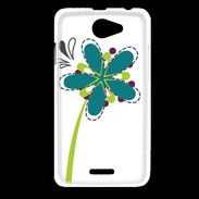 Coque HTC Desire 516 fleurs 2