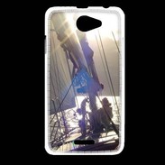 Coque HTC Desire 516 DP Voilier face au soleil