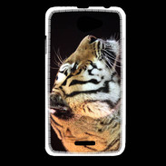 Coque HTC Desire 516 Portrait de tigre PB 1