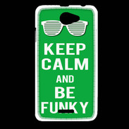 Coque HTC Desire 516 Keep Calm Funky Vert