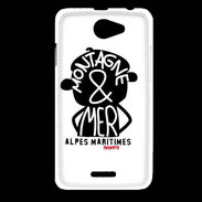 Coque HTC Desire 516 Adishatz Humour Alpes Maritimes