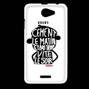 Coque HTC Desire 516 Adishatz Humour Doubs