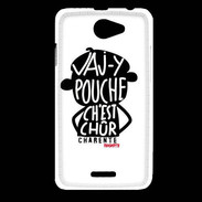 Coque HTC Desire 516 Adishatz Humour Charente