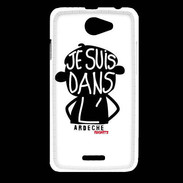 Coque HTC Desire 516 Adishatz Humour Ardèche