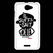 Coque HTC Desire 516 Adishatz Humour Savoie
