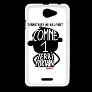 Coque HTC Desire 516 Adishatz Humour Territoire de Belfort