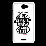 Coque HTC Desire 516 Adishatz Humour Puy de Dome