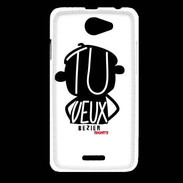 Coque HTC Desire 516 Adishatz Humour Beziers