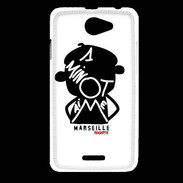Coque HTC Desire 516 Adishatz Humour Marseille