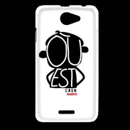 Coque HTC Desire 516 Adishatz Humour Caen