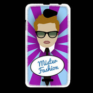 Coque HTC Desire 516 Mister Fashion Roux