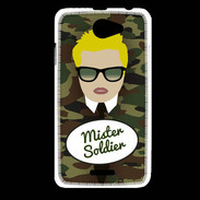 Coque HTC Desire 516 Mister Soldier Blond