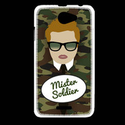 Coque HTC Desire 516 Mister Soldier Roux