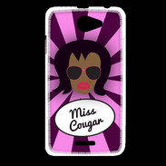 Coque HTC Desire 516 Miss Cougar Black