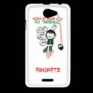 Coque HTC Desire 516 Adishatz Leçon de rugby