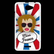 Coque HTC Desire 516 Miss France Rousse