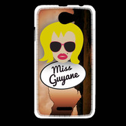 Coque HTC Desire 516 Miss Guyane Blonde