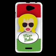 Coque HTC Desire 516 Miss Italie Blonde