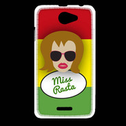 Coque HTC Desire 516 Miss Rasta Rousse