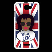 Coque HTC Desire 516 Miss UK Black