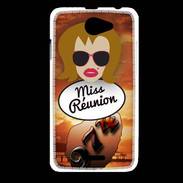 Coque HTC Desire 516 Miss Réunion Rousse