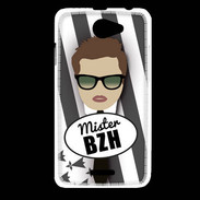Coque HTC Desire 516 Mister Bretagne Chatain