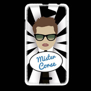 Coque HTC Desire 516 Mister Corse Chatain