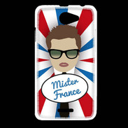 Coque HTC Desire 516 Mister France Chatain