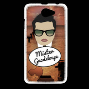Coque HTC Desire 516 Mister Guadeloupe Brun