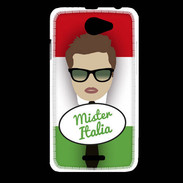 Coque HTC Desire 516 Mister Italie Chatain