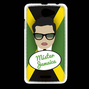 Coque HTC Desire 516 Mister Jamaica Brun