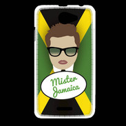 Coque HTC Desire 516 Mister Jamaica Chatain