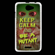 Coque HTC Desire 516 Keep Calm and Be Mutant