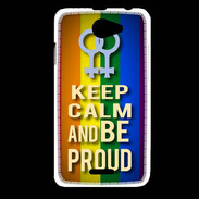 Coque HTC Desire 516 Keep Calm and Be proud Women Gay